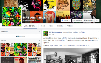 MPB Alternativa divulga estréia da turnê “DIAS DE PAZ + ARTE”